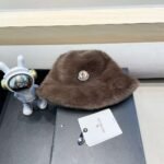 moncler Women’s faux fur mink hat, thickened and warm, perfect for autumn and winter. - Image 10