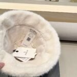 moncler Women’s faux fur mink hat, thickened and warm, perfect for autumn and winter. - Image 6