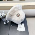 moncler Women’s faux fur mink hat, thickened and warm, perfect for autumn and winter. - Image 5