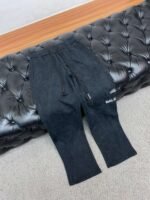 Balenciaga high-quality, stylish retro straight-leg floor-length casual trousers. - Image 4