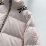 Burberry Autumn/Winter New Collection: Stand-collar hooded checked down jacket. - Image 5