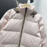 Burberry Autumn/Winter New Collection: Stand-collar hooded checked down jacket. - Image 4