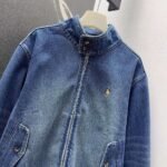 Ralph Lauren Autumn/Winter new collection: Denim jacket with embroidered pony logo - Image 6