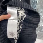 Ralph Lauren New Fall/Winter Fair Isle Jacquard Cardigan with Black and White Color Blocking and Jacquard Trim - Image 9