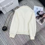 Celine collared sweatshirt and wide-leg pants set with elastic waistband. - Image 8