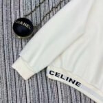 Celine collared sweatshirt and wide-leg pants set with elastic waistband. - Image 6