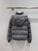 Ralph Lauren Fall/Winter New Arrival: Vintage Style Wool Cable Knit Down Jacket with Hood - Image 11