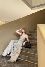 DIOR Limited Edition Strapless Dress – High-Quality Dress - Image 8