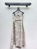 DIOR Limited Edition Strapless Dress – High-Quality Dress - Image 2