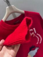 GUCCI 2026 Early Spring New Collection Jacquard Pony Sweater, GG Logo Premium Apparel - Image 4