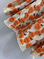 Chanel 2026 Early Spring Collection Orange Floral Cardigan Sweater - Image 8