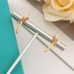 Tiffany’s latest rose gold diamond-encrusted rope knot earrings - Image 5