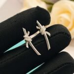 Tiffany’s latest rose gold diamond-encrusted rope knot earrings - Image 3