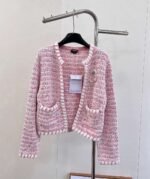 CHANEL New Chanel-style woven cardigan high-quality clothing