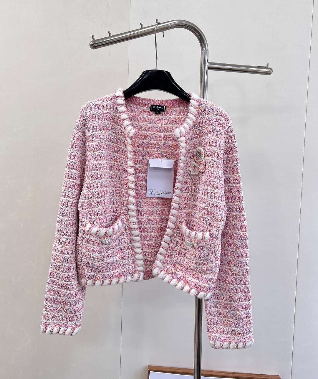 imgHD_fd74cd61_20251105_cmp_i1762336476908_5395_0_0.jpg.jpg CHANEL New Chanel-style woven cardigan high-quality clothing - Image 1