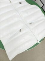 Moncler Citala Collection New Diagonal Zipper Stand Collar Down Vest - Image 3