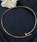 Cartier Nail Collar, high-end version with diamonds at both ends. - Image 6