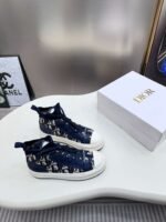 Dior OBLIQUE perforated knit high-top sneakers - Image 4