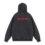 Balenciaga premium hooded sweatshirt, 460g high-gram cotton. - Image 9