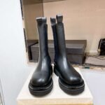 Bottega Veneta platform ankle boots calfskin upper high quality version - Image 8