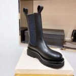 Bottega Veneta platform ankle boots calfskin upper high quality version - Image 4