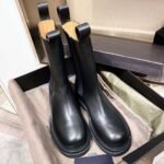 Bottega Veneta platform ankle boots calfskin upper high quality version - Image 3