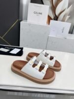 Celine 2025 new Arc de Triomphe logo slippers - Image 8