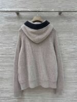 Brunello Cucinelli Cashmere Hoodie Jacket Premium Quality - Image 2