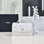 Chanel 2025 new double-layer shoulder bag 18.5x11x6cm