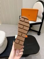 Hermès high-heeled slippers H-shaped upper - Image 6