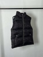 GUCCI Black Hooded Down Vest - Image 7