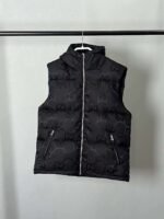 GUCCI Black Hooded Down Vest - Image 6