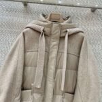 Loro Piana 2025 Winter Double-faced Cashmere Patchwork Design Down Jacket High-quality Clothing - Image 4