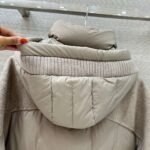 Loro Piana 2025 Winter Double-faced Cashmere Patchwork Design Down Jacket High-quality Clothing - Image 7