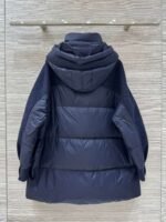 Loro Piana 2025 Winter Double-faced Cashmere Patchwork Design Down Jacket High-quality Clothing - Image 3