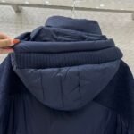 Loro Piana 2025 Winter Double-faced Cashmere Patchwork Design Down Jacket High-quality Clothing - Image 2