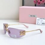 miumiu sunglasses premium version 75 mouth 14-110 - Image 8