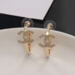 Chanel light gold earrings - Image 8