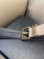 YSL belt advanced version width 3cm genuine leather material - Image 4