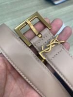 YSL belt advanced version width 3cm genuine leather material - Image 5