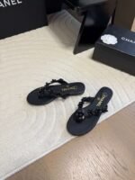 Chanel Camellia Slippers - Image 3