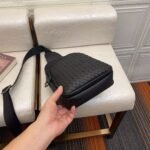 Bottega Veneta Men’s Chest Bag Premium Edition 19x31x9cm - Image 4
