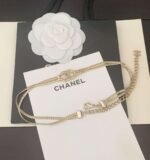 ch*nel double-layer cc necklace - Image 4