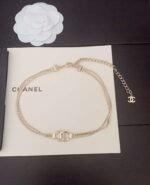 ch*nel double-layer cc necklace - Image 3