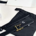 Celine belt genuine leather premium version width 2.5 cm - Image 2