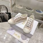 DIOR embroidered flat sneakers premium version - Image 6