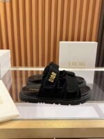 DIOR Classic Canvas Women’s Sandals - Image 7