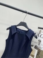 SHUSHUTONG 2025 new fashion lapel sleeveless dress - Image 9