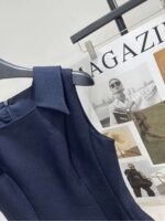 SHUSHUTONG 2025 new fashion lapel sleeveless dress - Image 7