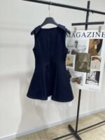 SHUSHUTONG 2025 new fashion lapel sleeveless dress - Image 4